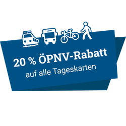 Störer, der den ÖPNV-Raball von 20% in der KLIMA ARENA bewibt.